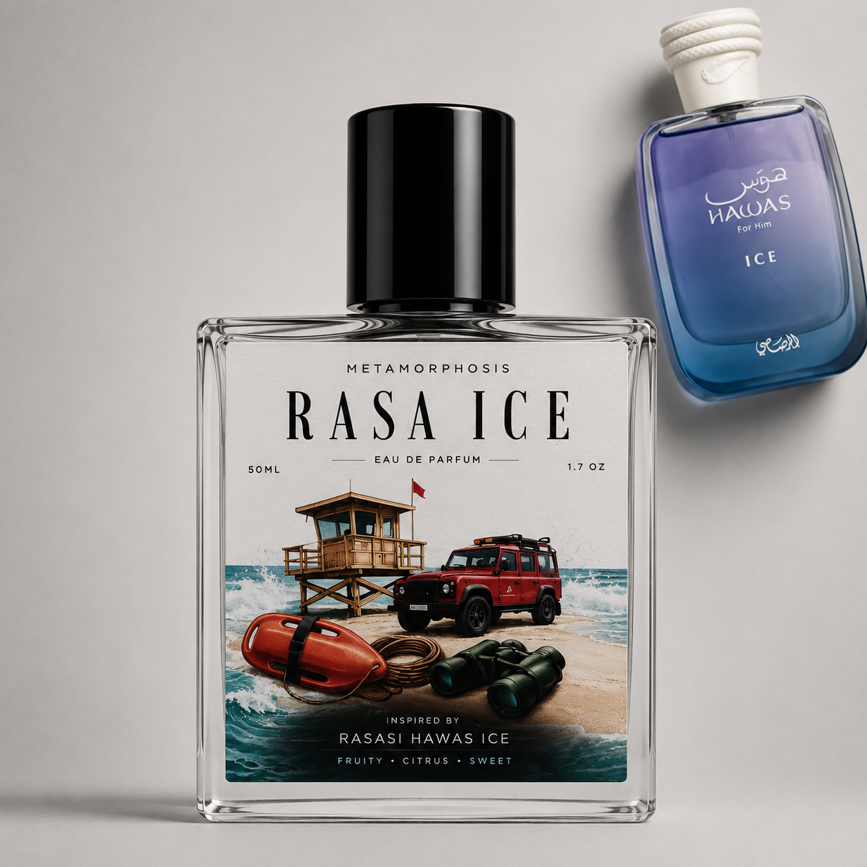 Rasa ice (inspired by rasasi hawas ice)